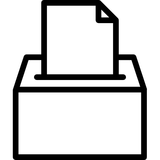 Vote file archive ui icon