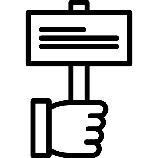 Campaign post communications social media icon