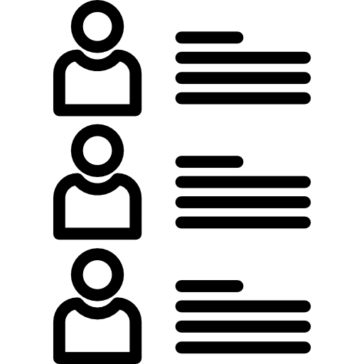 Candidates candidates communication speaking icon