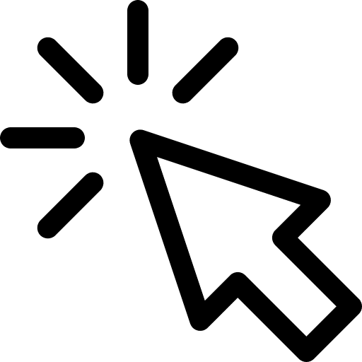 Click arrows left click interface icon