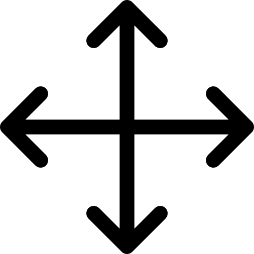 Move move selector move arrows icon