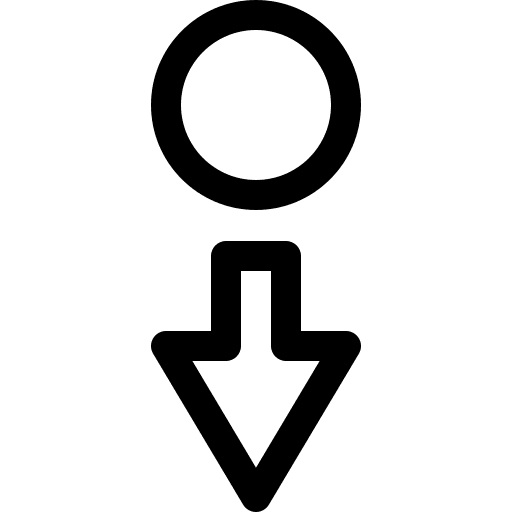 Move multimedia option direction arrows icon