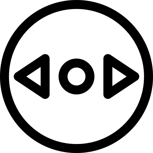 Scroll multimedia option orientation arrow icon