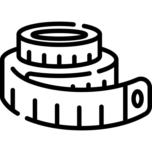 Measuring tape measuring measuring tape measure tape icon