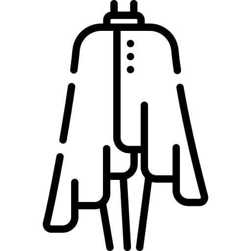 Cape garment clothes clothing icon