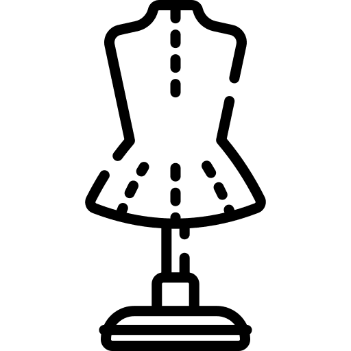 Mannequin atelier dressmaker art and design icon