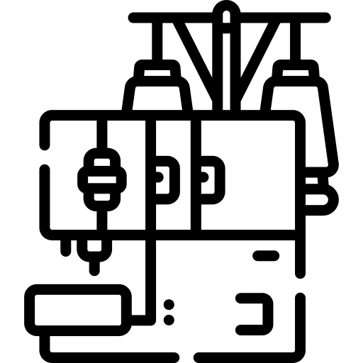 Sewing machine thread handcraft fashion icon