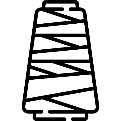 Thread fashion ball knitting icon