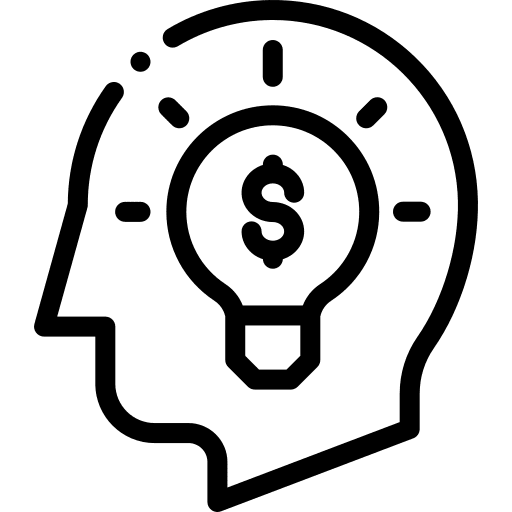 Business idea investor business and finance icon