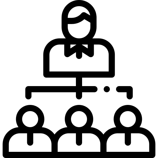 Hierarchy interface supervisor group icon