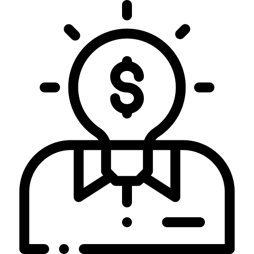 Idea happy idea user icon