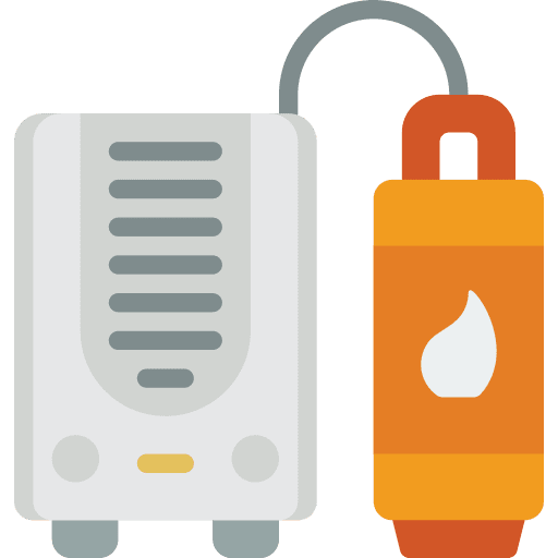 Heater water heater furniture and household electrical icon