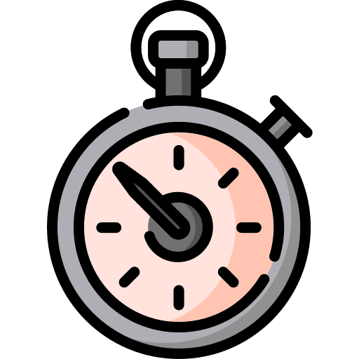 Chronometer time tools and utensils chronometer icon