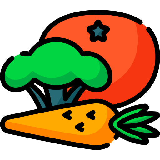 Diet food vegan vegetarian icon