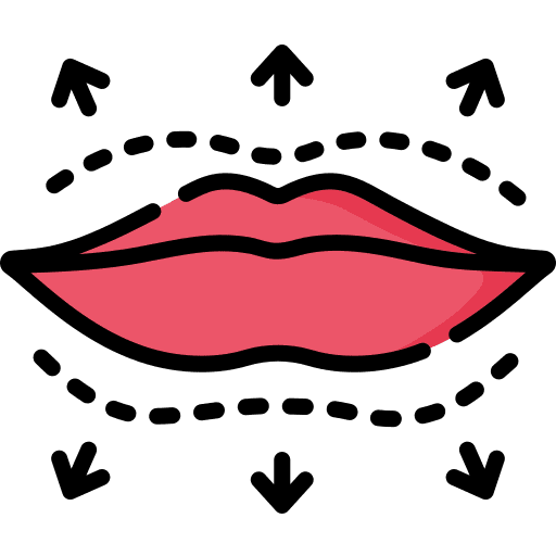 Aesthetic esthetician surgery plastic surgery icon