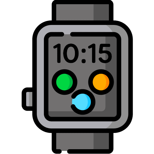 Electronics watch technology wristwatch icon