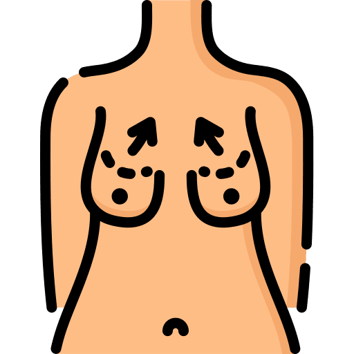Anatomy breast anatomy enlarge icon