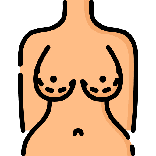 Beauty body part reshape medical icon