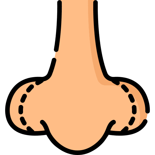 Beauty operation healthcare and medical body part icon