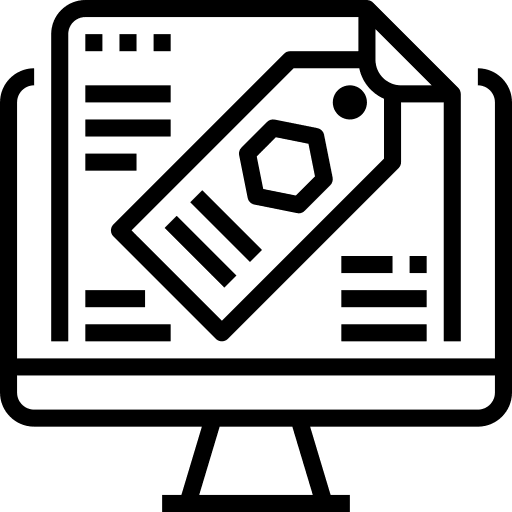 Branding branding business and finance tag icon