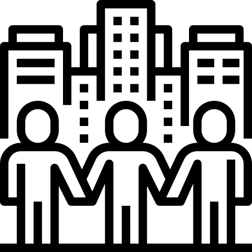 Teamwork people teamwork culture icon