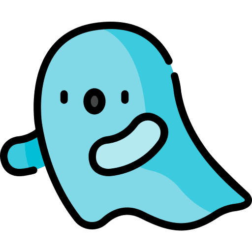 Ghost phantom ghost character icon