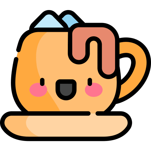 Hot chocolate hot drink mug chocolate icon