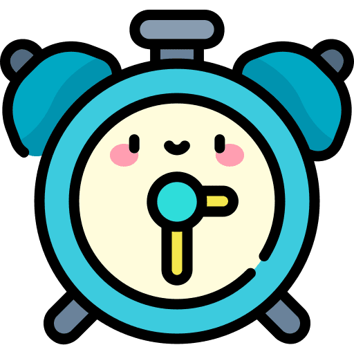 Alarm clock time and date alarm clock tools and utensils icon