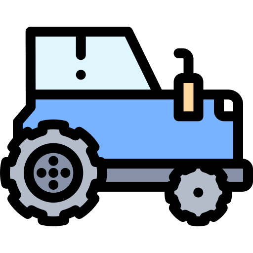 Agriculture agriculture vehicle transport icon
