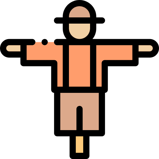 Agriculture rural farming and gardening character icon