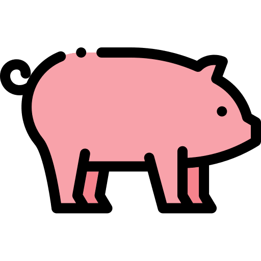 Animal mammal wildlife farm icon