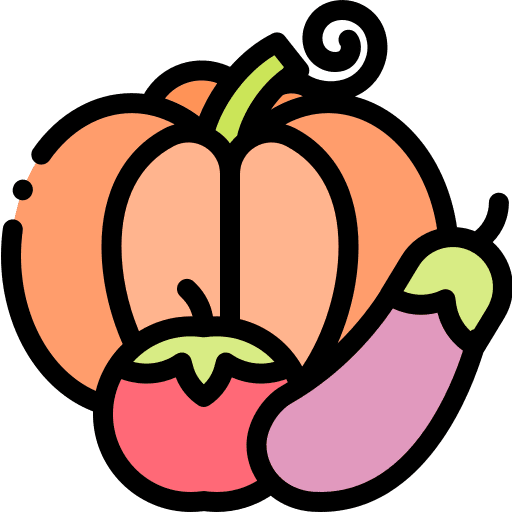 Ecology and environment vegetables vegetable garden organic icon