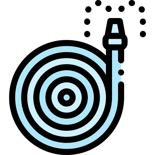 Ceiling water sprinkler extinguisher icon