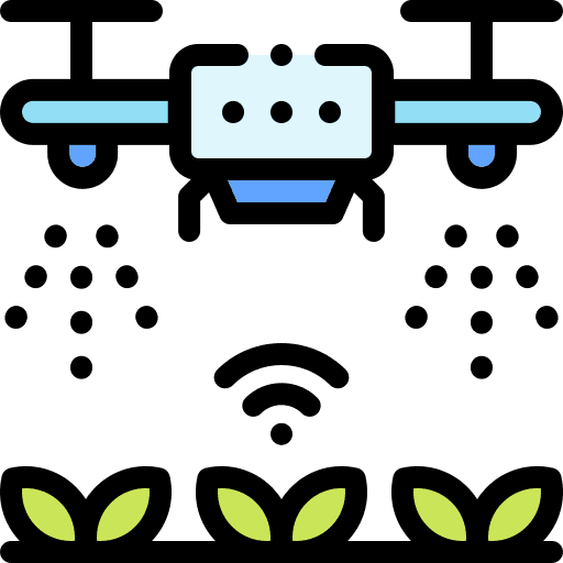Electronics smart smart farm water icon