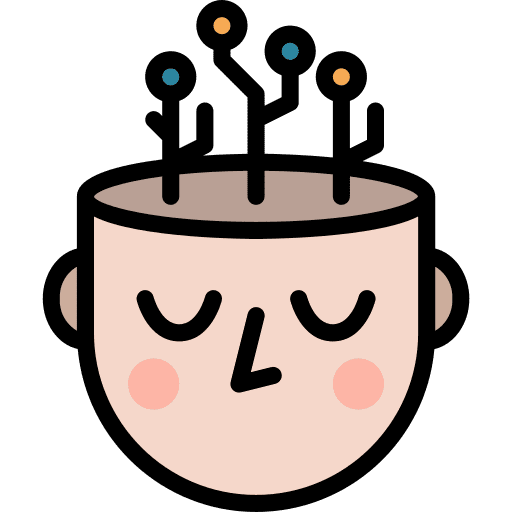 Programming programming head mental icon