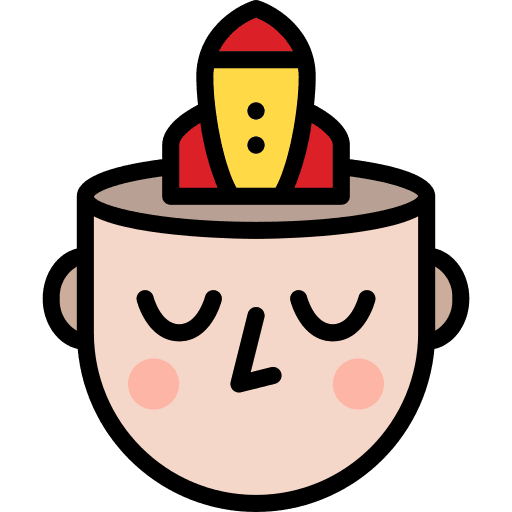 Startup head mental ability icon