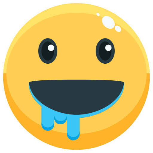 Hungry hungry emoji user icon