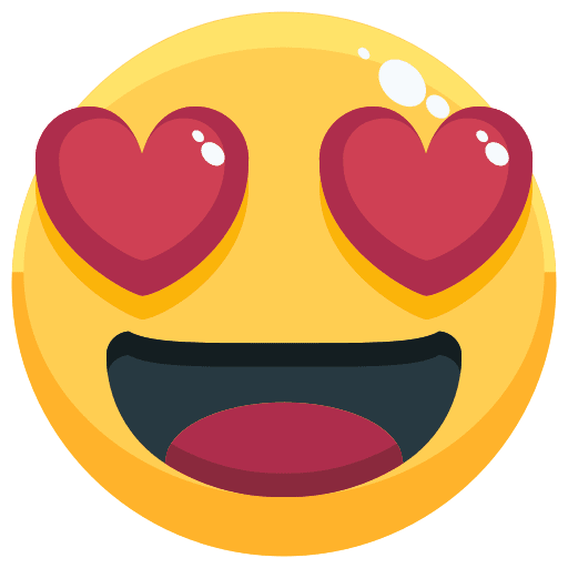 Love emoticons heart smileys icon