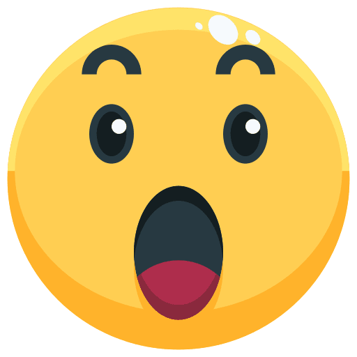 Wow attitude emoji avatar icon