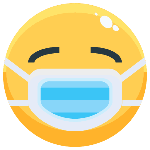 Ill mask sick avatar icon