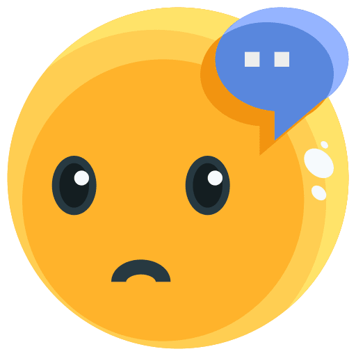 Thinking attitude thinking feelings icon