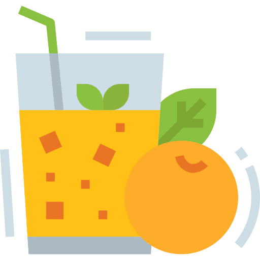 Fruit juice refresh drink fruit juice icon