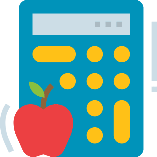 Calories technological healthcare and medical technology icon