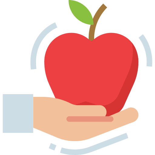 Diet hands and gestures food food and restaurant icon