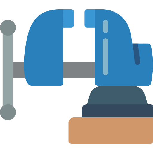 Vice repair construction and tools improvement icon