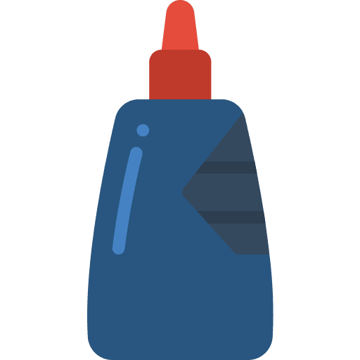 Glue glue bottle tools and utensils icon