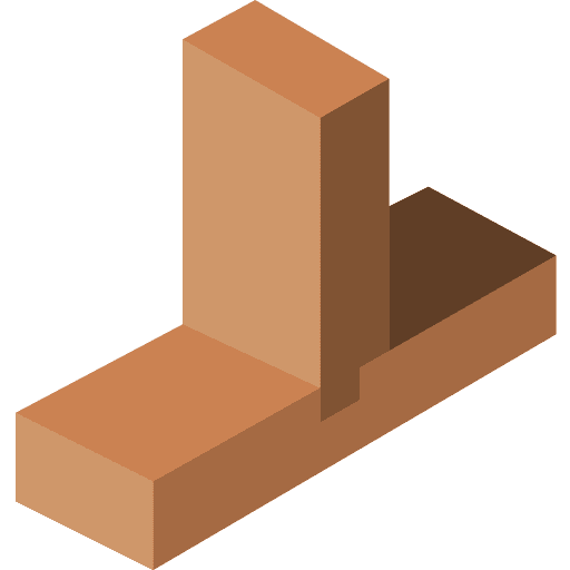 Through construction and tools through repair icon