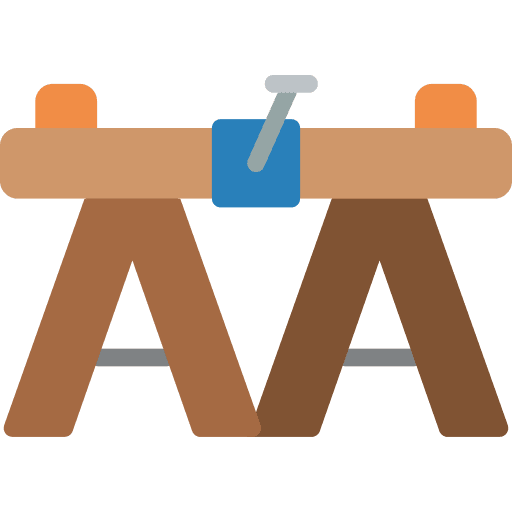 Work bench tools and utensils work work bench icon