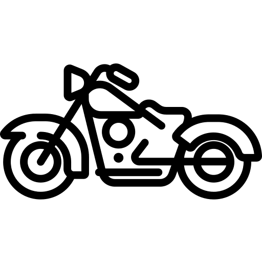 Motorcycle transportation transport scooter icon