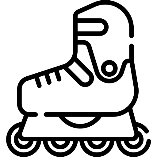 Rollers fashion leisure skater icon
